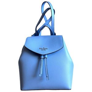 Kate Spade ♠️ New York, Medium Flap Saffiano Backpack